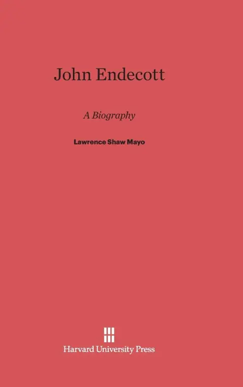 Cover of John Endecott