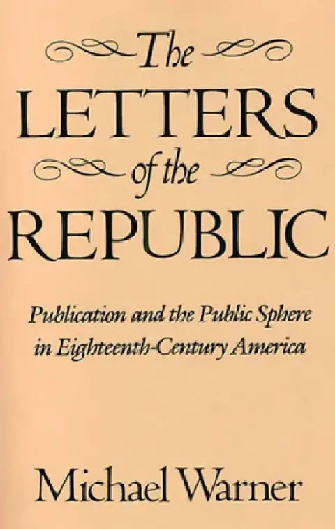 Cover of The Letters of the Republic