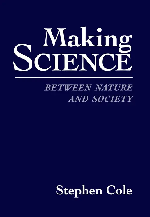 Cover of Making Science