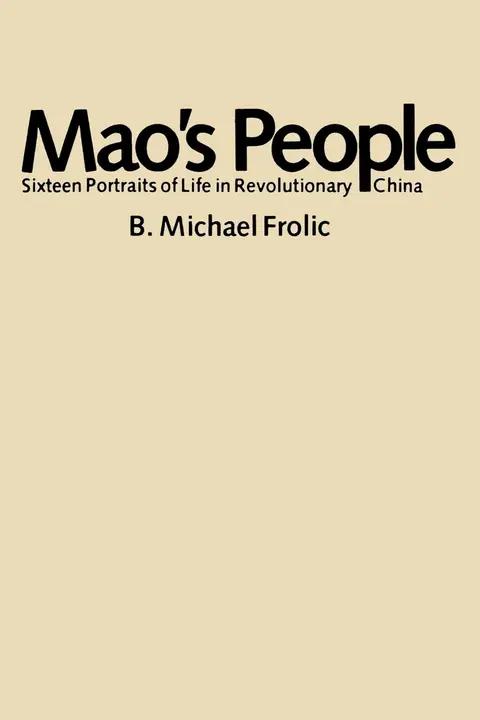 Cover of Mao's People