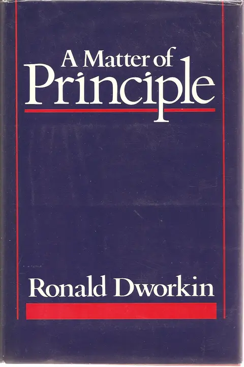 Cover of A Matter of Principle