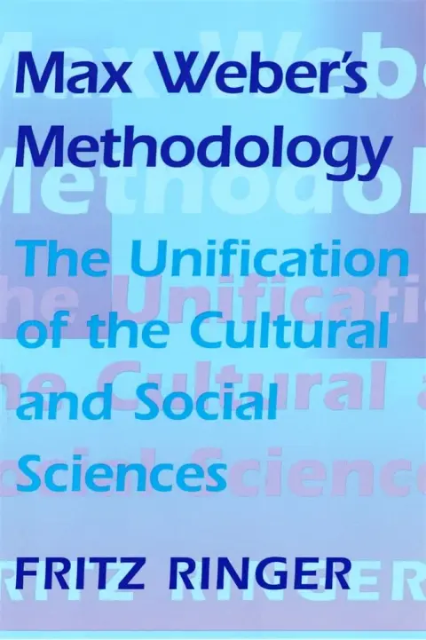 Cover of Max Weber's Methodology