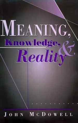 Cover of Meaning, Knowledge & Reality