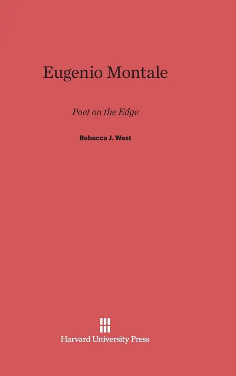 Cover of Eugenio Montale