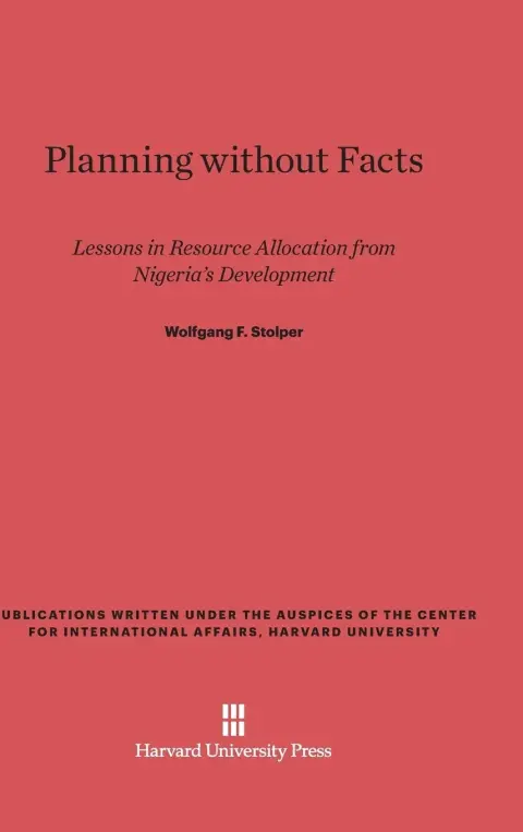 Cover of Planning Without Facts