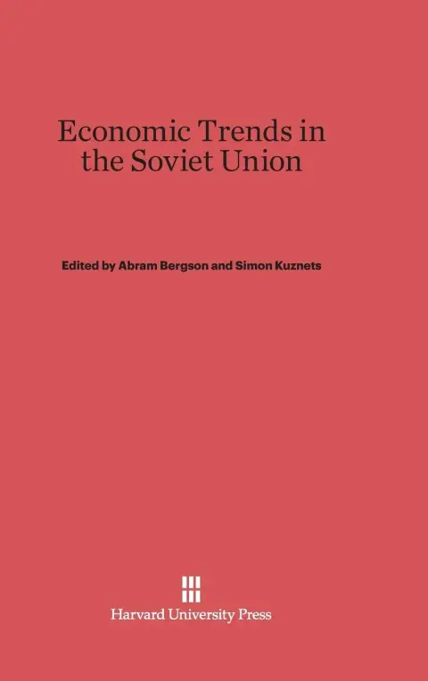 Cover of Economic Trends in the Soviet Union