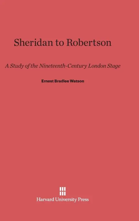 Cover of Sheridan to Robertson