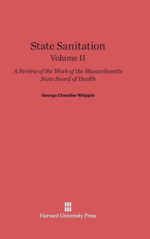 Cover of State Sanitation
