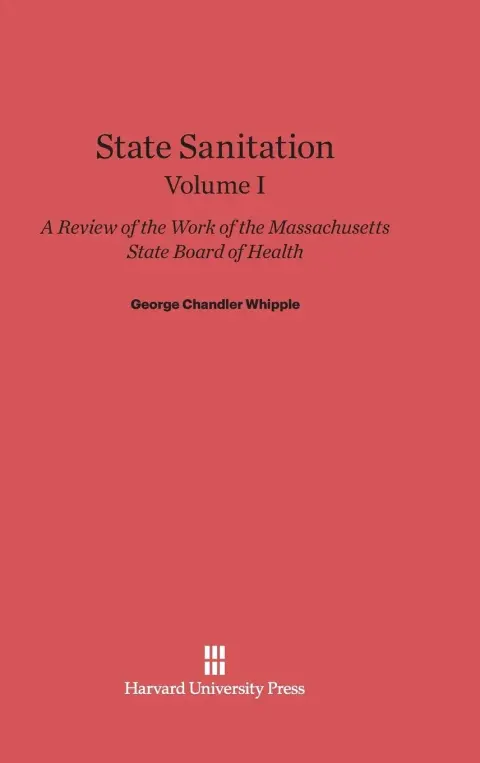 Cover of State Sanitation