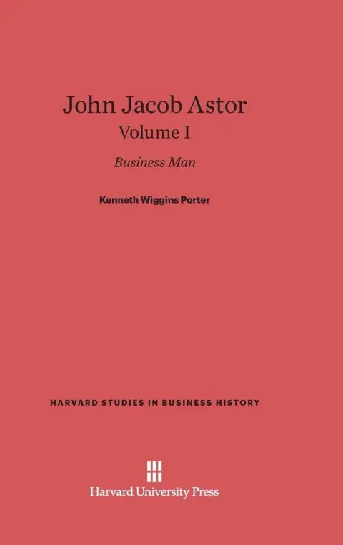 Cover of John Jacob Astor