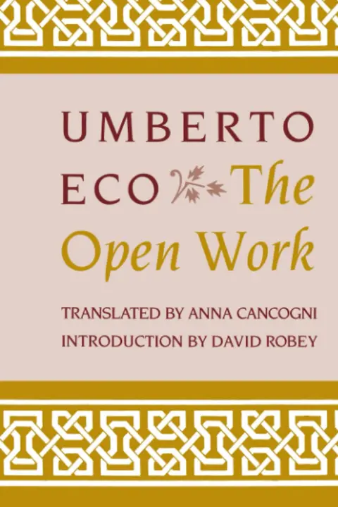 Cover of The Open Work