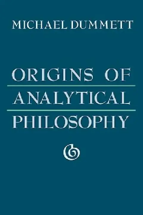 Cover of Origins of Analytical Philosophy