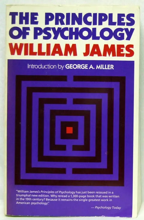 Cover of Principles of Psychology