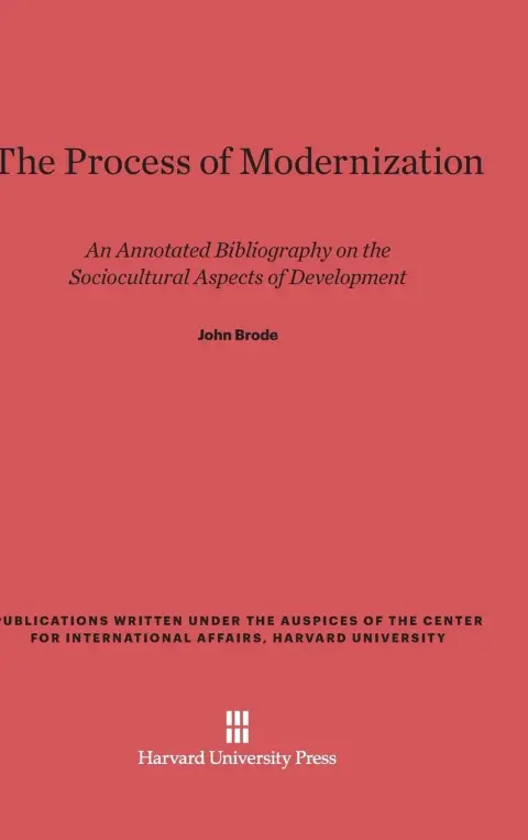 Cover of Process of Modernization