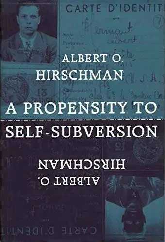 Cover of A Propensity to Self–Subversion