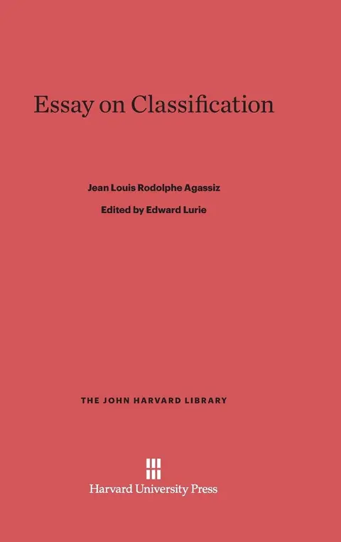Cover of Essay on Classification