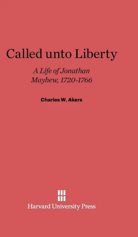 Cover of Called Unto Liberty