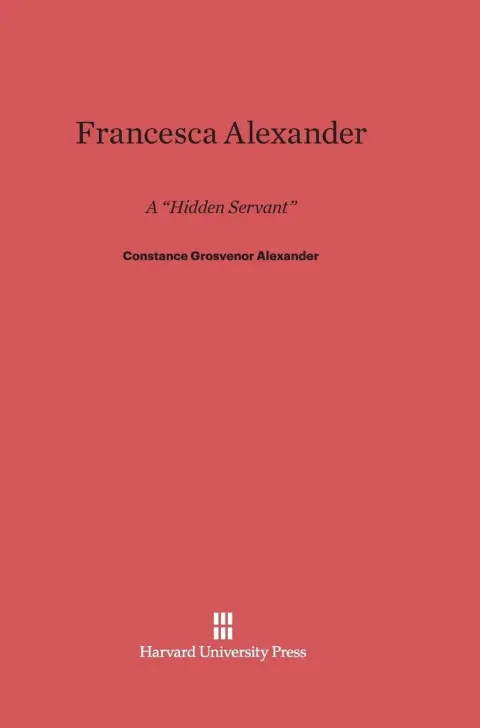 Cover of Francesca Alexander