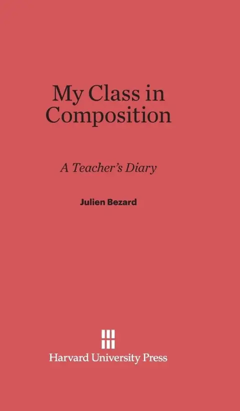 Cover of My Class in Composition