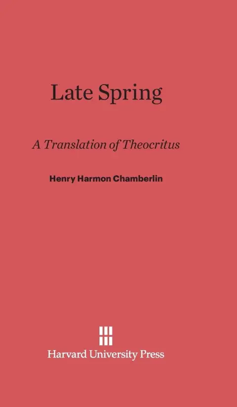 Cover of Late Spring