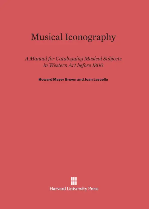 Cover of Musical Iconography