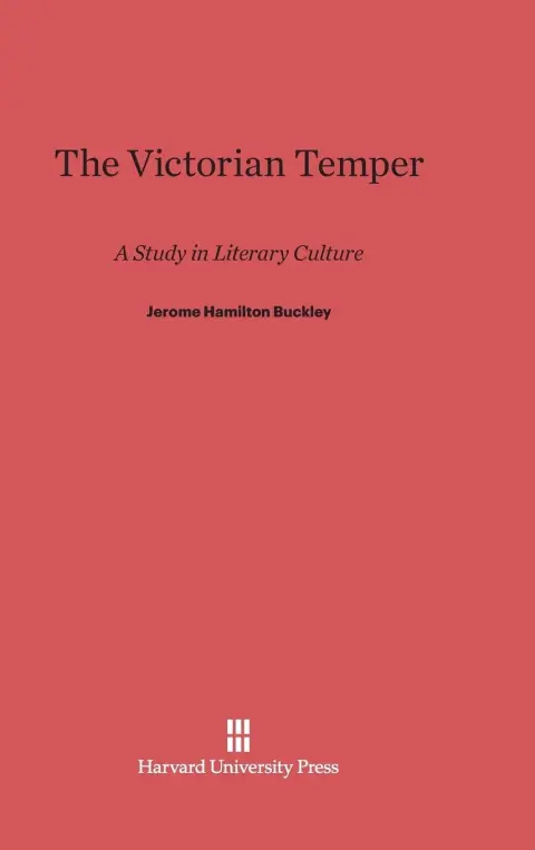 Cover of The Victorian Temper