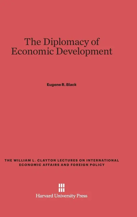 Cover of The Diplomacy of Economic Development