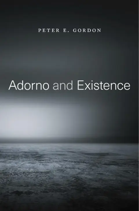 Cover of Adorno and Existence