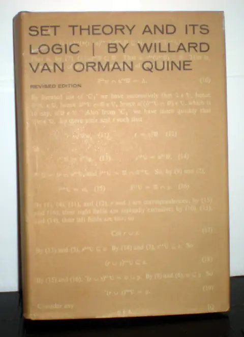Cover of Set Theory and Its Logic
