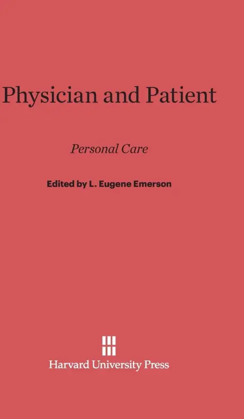 Cover of Physician and Patient