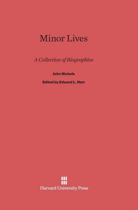 Cover of Minor Lives