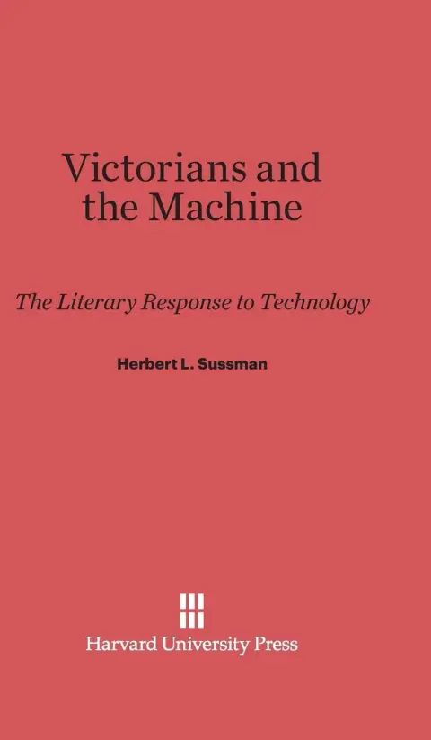 Cover of Victorians and the Machine
