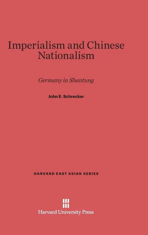 Cover of Imperialism and Chinese Nationalism