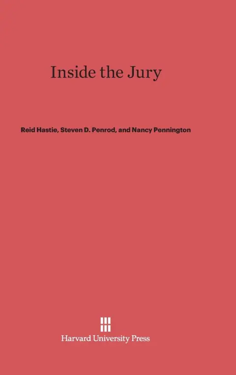Cover of Inside the Jury