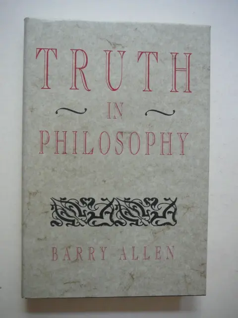 Cover of Truth in Philosophy