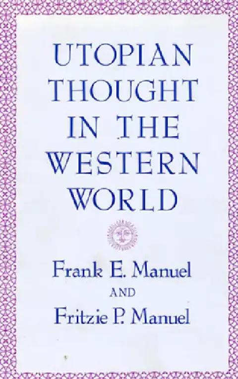 Cover of Utopian Thought in the Western World