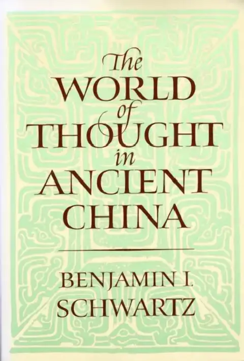 Cover of The World of Thought in Ancient China