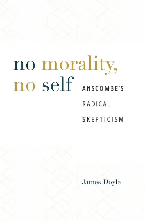 Cover of No Morality, No Self