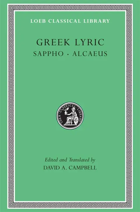 Cover of Greek Lyric