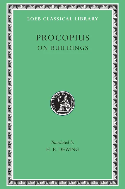 Cover of On Buildings. General Index (Trans. Dewing)(Greek)