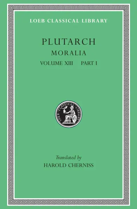 Cover of Moralia, Volume XIII
