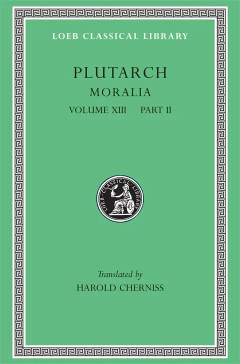 Cover of Moralia, Volume XIII