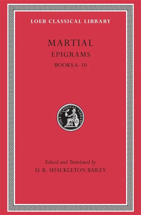 Cover of Epigrams, Volume II – Books 6–10