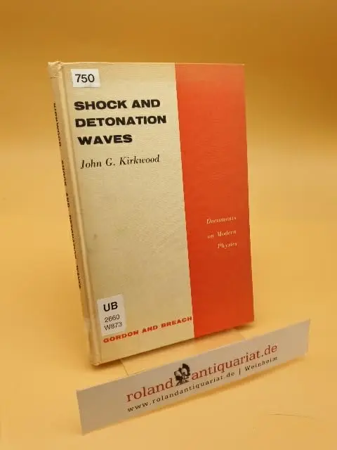 Cover of Shock and Detonation Waves