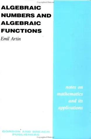 Cover of Algebraic Numbers Algebraic Fu