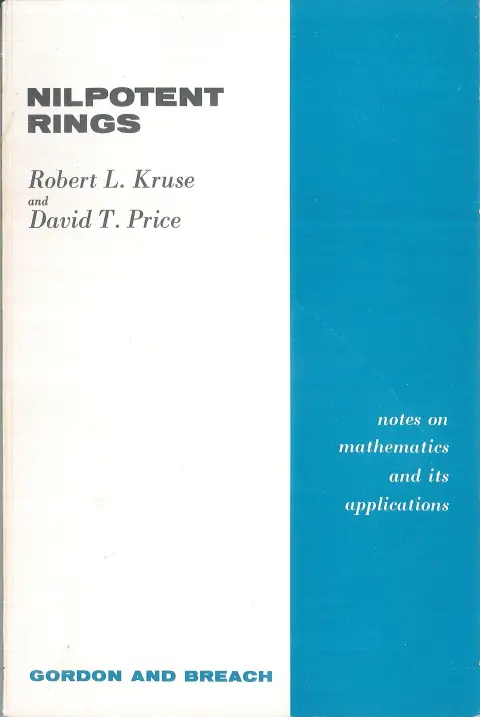 Cover of Nilpotent Rings