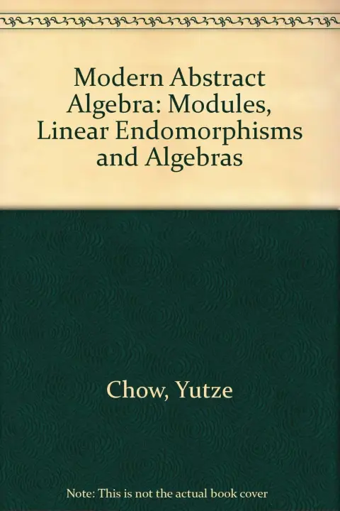 Cover of Modern Abstract Algebra