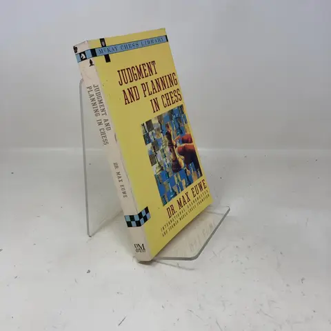 Cover of Judgment and Planning in Chess