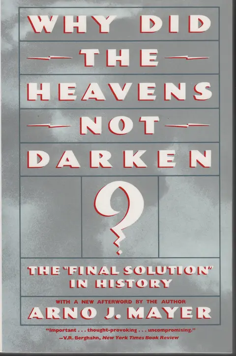 Cover of Why Did the Heavens Not Darken