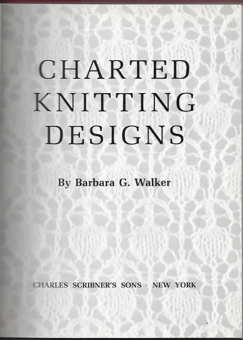 Cover of Charted Knitting Designs